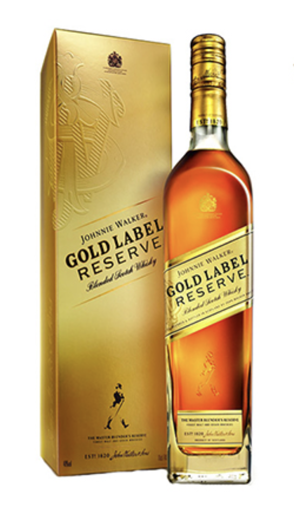 JOHNNIE WALKER 約翰走路 金牌珍藏 調和威士忌 1000ml （公司貨）