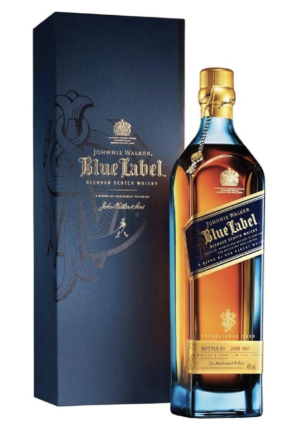 JOHNNIE WALKER 約翰走路 藍牌 調和威士忌 1000ml （公司貨）