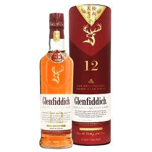 Glenfiddich 格蘭菲迪12年天使雪莉單一純麥威士忌700ml（公司貨）